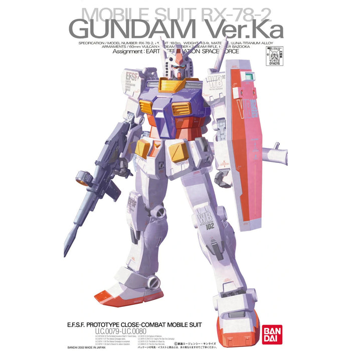 Bandai Gundam MG RX-78-2 Gundam Ver. Ka New - Tistaminis