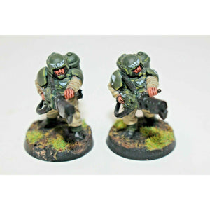 Warhammer Imperial Guard Cadian With Flamers Well Painted - JYS83 | TISTAMINIS