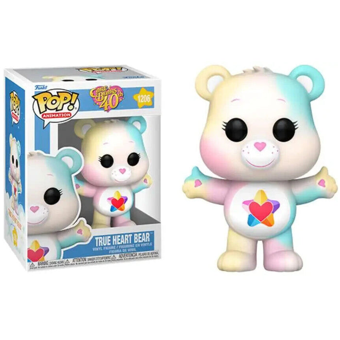 Funko POP CARE BEARS 40TH ANN TRUE HEART BEAR #1206 New - Tistaminis