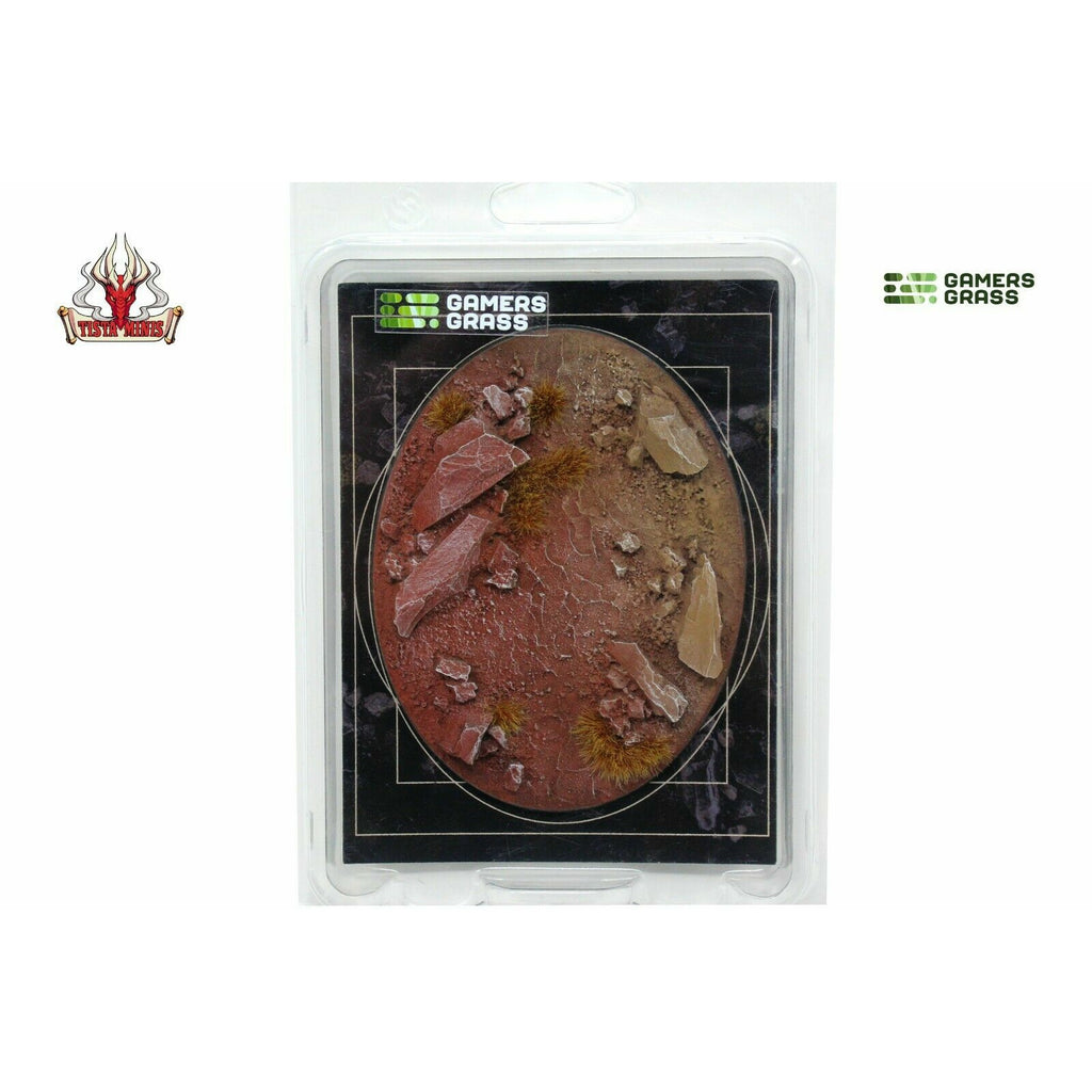 Gamers Grass Badlands Bases Oval 120mm (x1) - TISTA MINIS