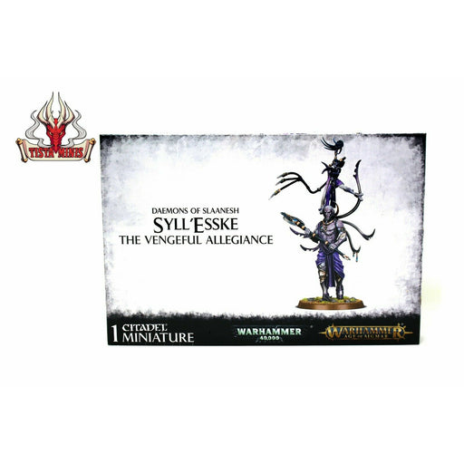 Warhammer Chaos Daemons Syll'Esske The Vengeful Allegiance New - TISTA MINIS