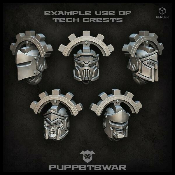 Puppets War Tech Crests New - Tistaminis