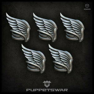 Puppets War Wing Shoulder Pads (right) New - Tistaminis