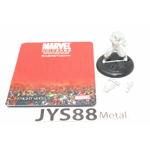 Marvel Universe Miniatures Sabertooth Metal - JYS88 - TISTA MINIS