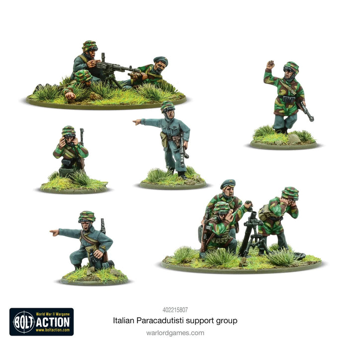 Bolt Action Italian Paracadutisti Support Group New - Tistaminis