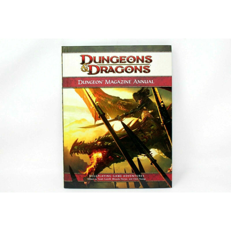 Dungeons and Dragons DDR 4E DUNGEON MAGAZINE ANNUAL - RPB4 - TISTA MINIS