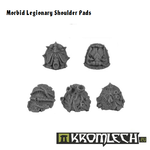 Kromlech Morbid Legionaries Shoulder Pads New - TISTA MINIS