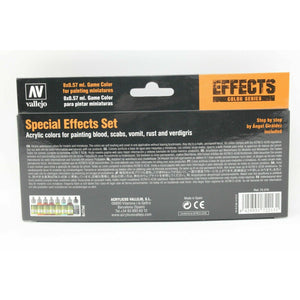 Vallejo Effects Colour Series Paint Set: Special Effects | TISTAMINIS