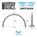 Green Stuff World Hobby Arch LED Lamp - Darth Black New - Tistaminis