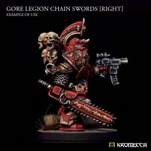 Kromlech Gore Legion Chain Swords [right] (5) New - TISTA MINIS