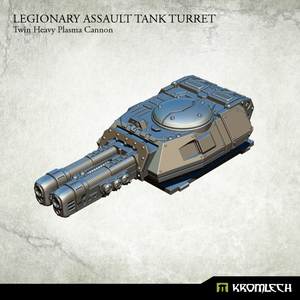 Kromlech Legionary Assault Tank Turret: Twin Heavy Plasma Cannon - TISTA MINIS