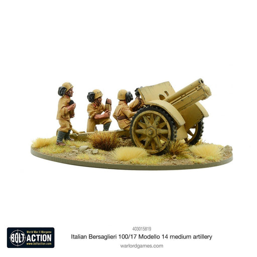 Bolt Action	Italian Bersaglieri 100/17 Modello 14 medium artillery New - Tistaminis