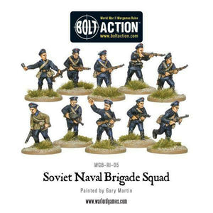 Bolt Action Soviet Naval Brigade Squad New - TISTA MINIS