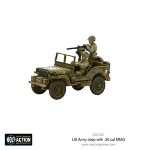 Bolt Action US Army Jeep with 30 Cal MMG New - Tistaminis