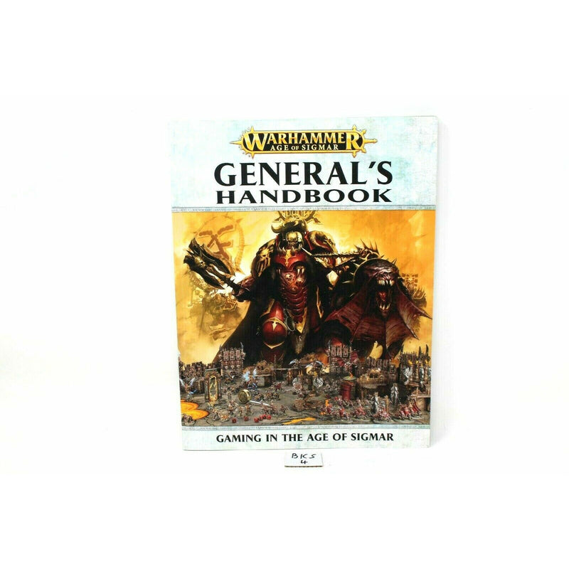 Warhammer Fantasy Battles Generals Hand Book OOP - BK4 - TISTA MINIS