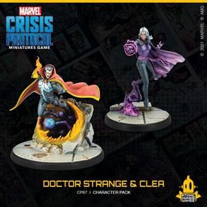 Marvel Crisis Protocol: Doctor Strange & Clea Character Pack Pre Order Sept 10th - Tistaminis