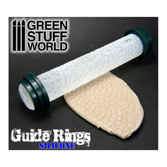 Green Stuff World Silicone Rolling Guide Rings New - TISTA MINIS