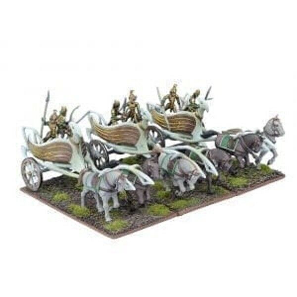 Kings of War Elf War Chariot Regiment New - TISTA MINIS