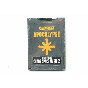Warhammer Apocalypse Chaos Space Marine Datasheet Cards New | TISTAMINIS