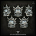 Puppets War Skull shoulder pads New - Tistaminis