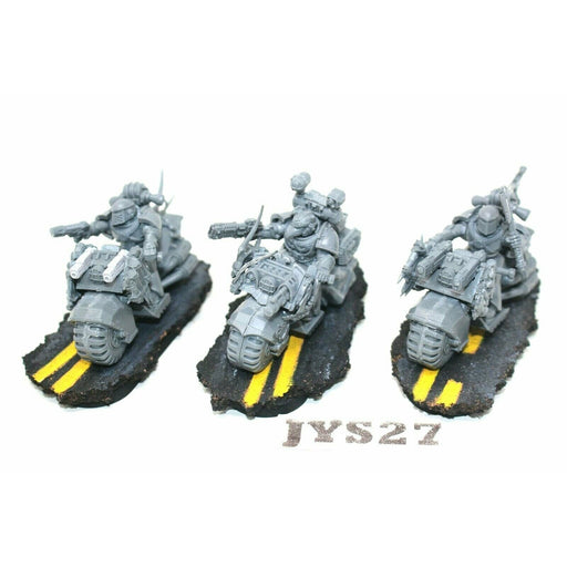 Warhammer Space Marines Bikers With Plasma Guns Custom - JYS27 - Tistaminis