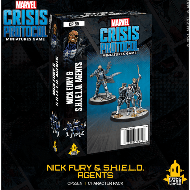 Marvel Crisis Protocol: Nick Fury & S.H.I.E.L.D. Agents PRE-ORDER March 11 - Tistaminis