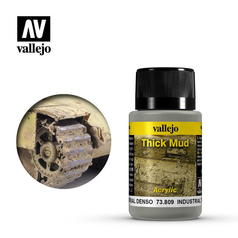 Vallejo Weathering Effects Industrial Thick Mud - VAL73809 - Tistaminis