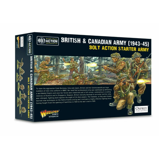 Bolt Action British & Canadian Army (1943-45) starter army New - Tistaminis