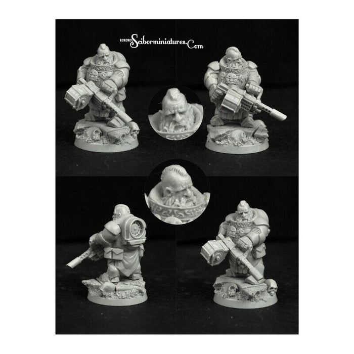 Scibor Miniatures 28mm/30mm SF Dwarf Marine #2 New - Tistaminis