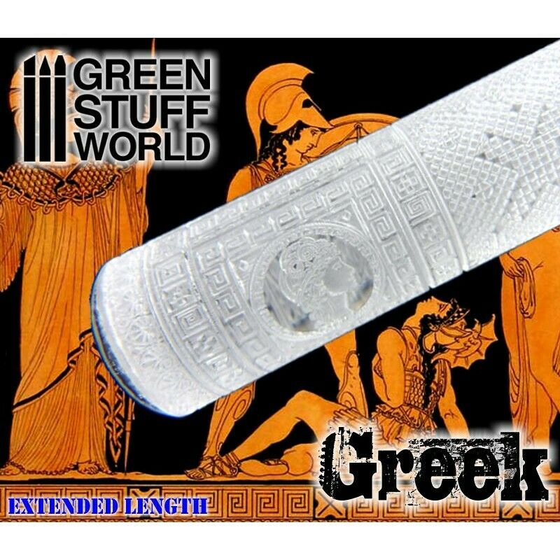 Green Stuff World Rolling Pin GREEK New - TISTA MINIS