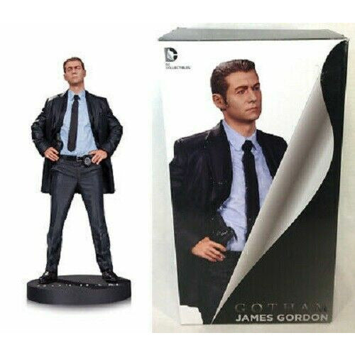 NEW DC Collectibles Gotham TV JAMES GORDON 13" Porcelain Statue Figure - Tistaminis