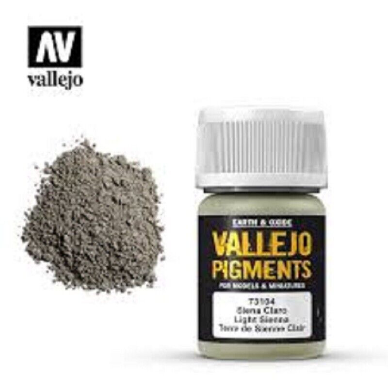 Vallejo Pigments Light Siena Pigment - VAL73104 - Tistaminis