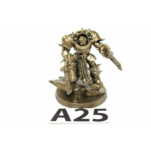 Warhammer Chaos Space Marines Lord In Terminator Armor - A25 - TISTA MINIS