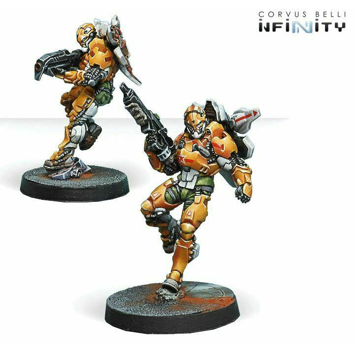 Infinity: Yu Jing Tiger Soldiers (Spitfire / Boarding Shotgun) New - TISTA MINIS