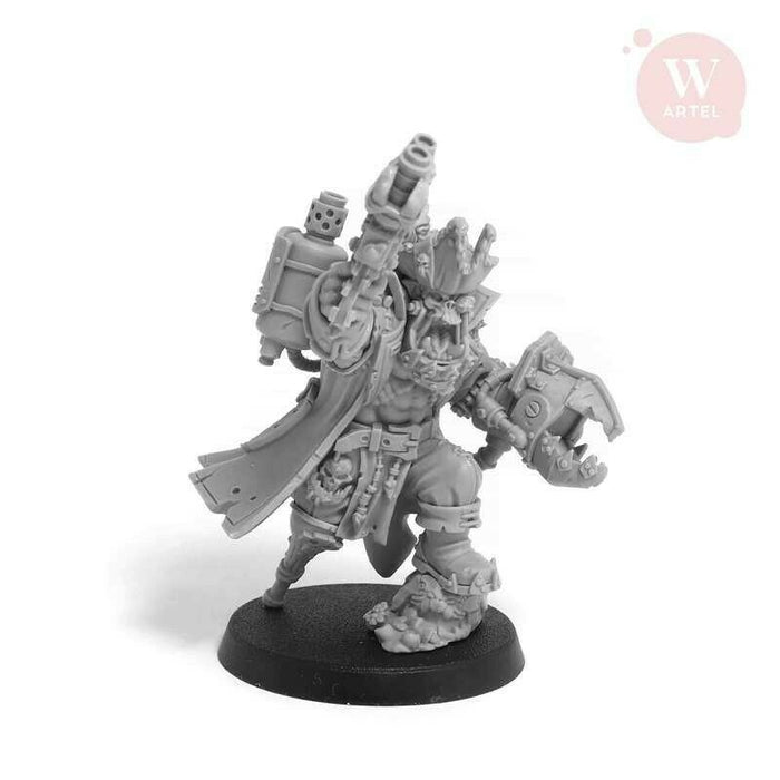 Artel Miniatures - Kaptin Bluddklaw 28mm New - TISTA MINIS