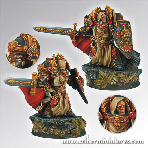 Scibor Miniatures 28mm Templar SF Knight #3 New - TISTA MINIS