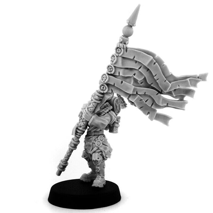 Wargames Exclusive IMPERIAL DEAD DOG WITH STANDARD New - TISTA MINIS