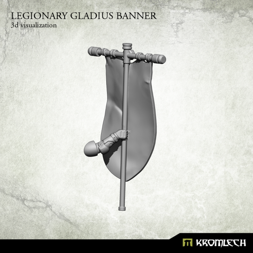 Kromlech Legionary Gladius Banner New - TISTA MINIS