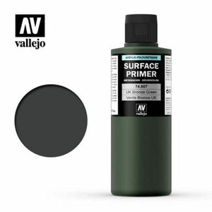 Vallejo Surface Primer Acrylic- U.K. Bronze Green 200ml - TISTA MINIS