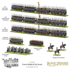 Black Powder Epic Battles: French Middle & Old Guard New - Tistaminis