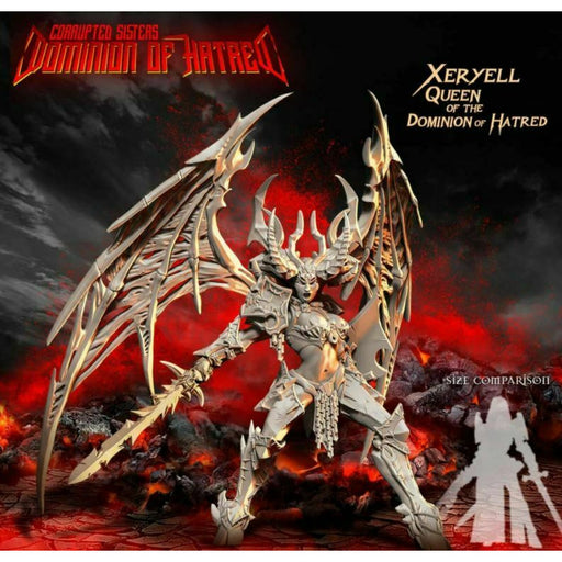 Raging Heroes - XERYELL, QUEEN OF THE DOMINION OF HATRED New - TISTA MINIS