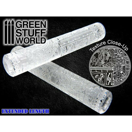 Green Stuff World Rolling Pin AZTEC New - TISTA MINIS