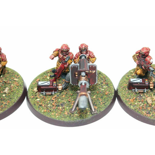 Warhammer Imperial Guard Cadian Lascannon Teams Well Painted JYS15 - Tistaminis