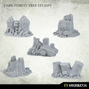 Kromlech	Dark Forest Tree Stumps (5) New - Tistaminis