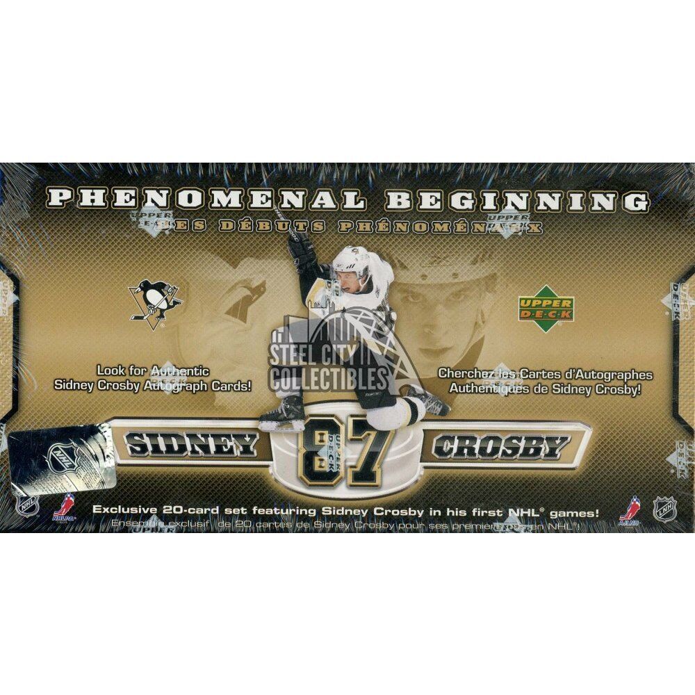 2005-06 Upper Deck Sidney Crosby Phenomenal Beginning Box Set New - Tistaminis