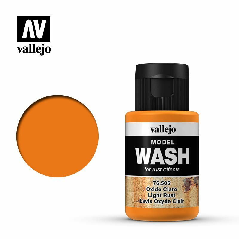 Vallejo Model Wash Light Rust (76.505) - Tistaminis