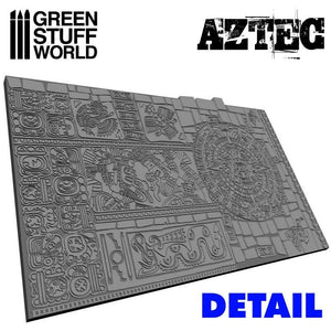 Green Stuff World Rolling Pin AZTEC New - TISTA MINIS