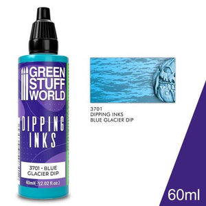 Green Stuff World Dipping Ink 60 ml - BLUE GLACIER DIP New - Tistaminis