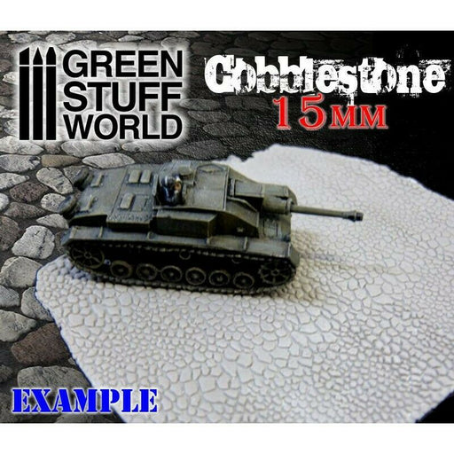 Green Stuff World Rolling Pin Cobblestone 15mm New - TISTA MINIS