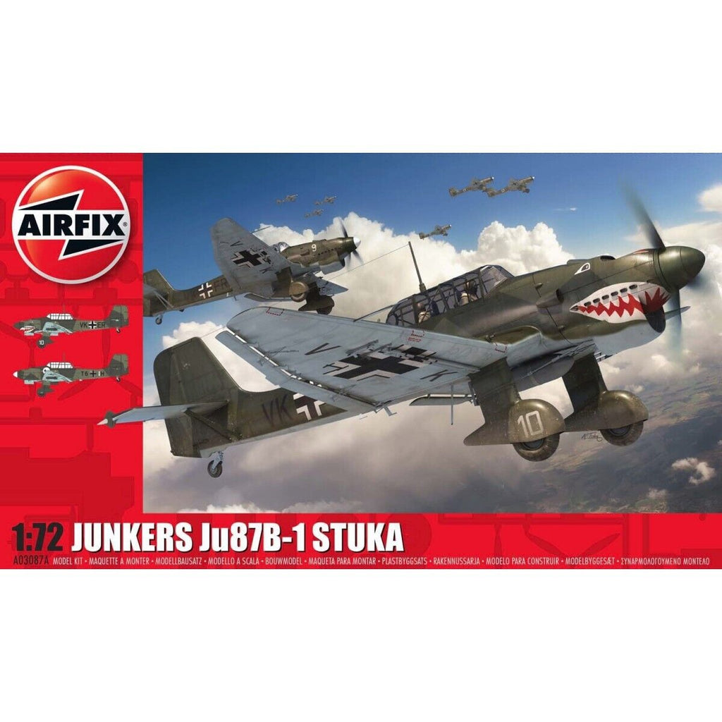 Airfix Junkers JU87B-1 Stuka (1/72) New - Tistaminis